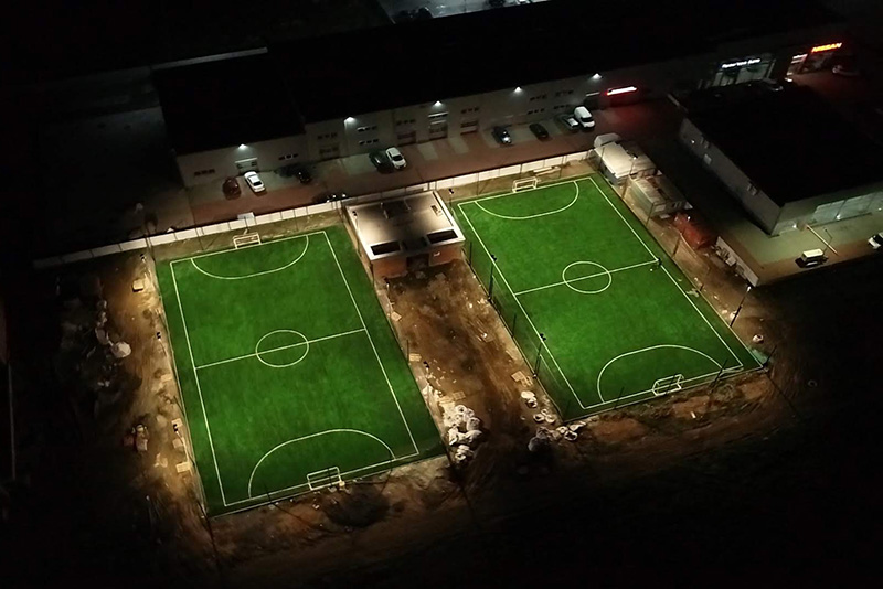 Футбольные спортплощадки в Мукачево построила компания Pro-Sport