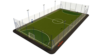 Типовые проекты мини футбольного поля