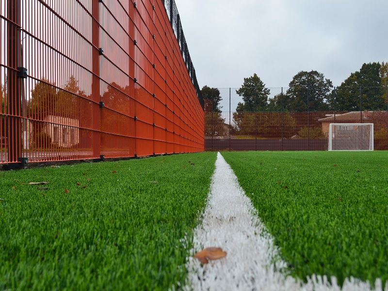 bachmach7 Будівництво футбольного майданчика
