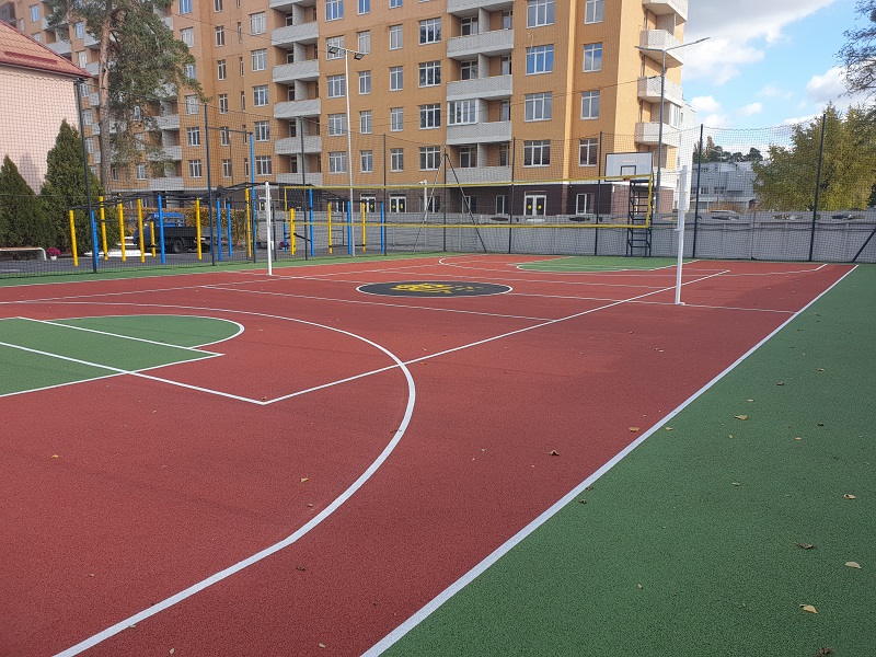 Будівництво спортивних майданчиків