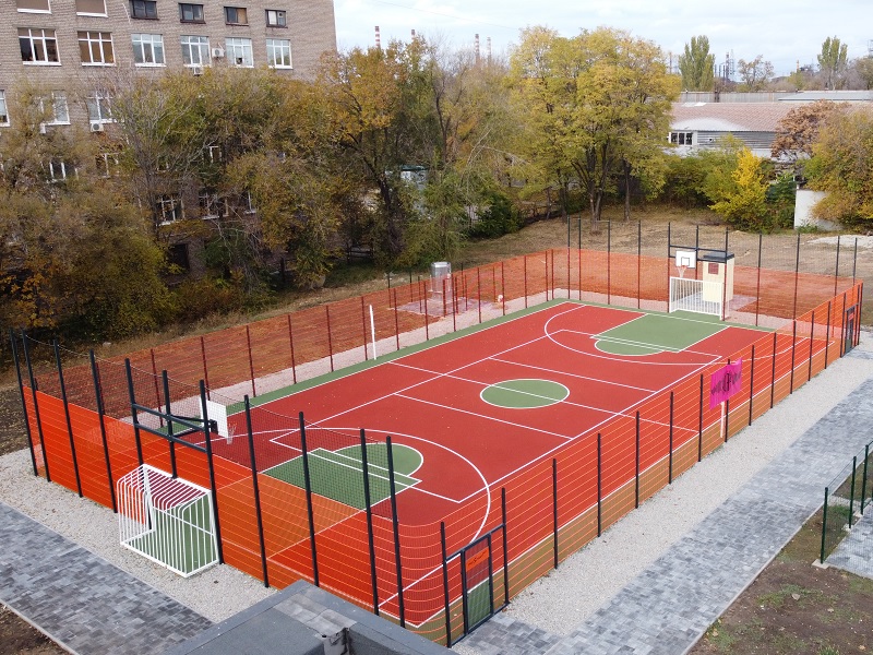 Будівництво спортивних майданчиків