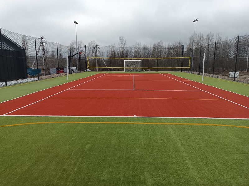 Будівництво спортивного майданчика